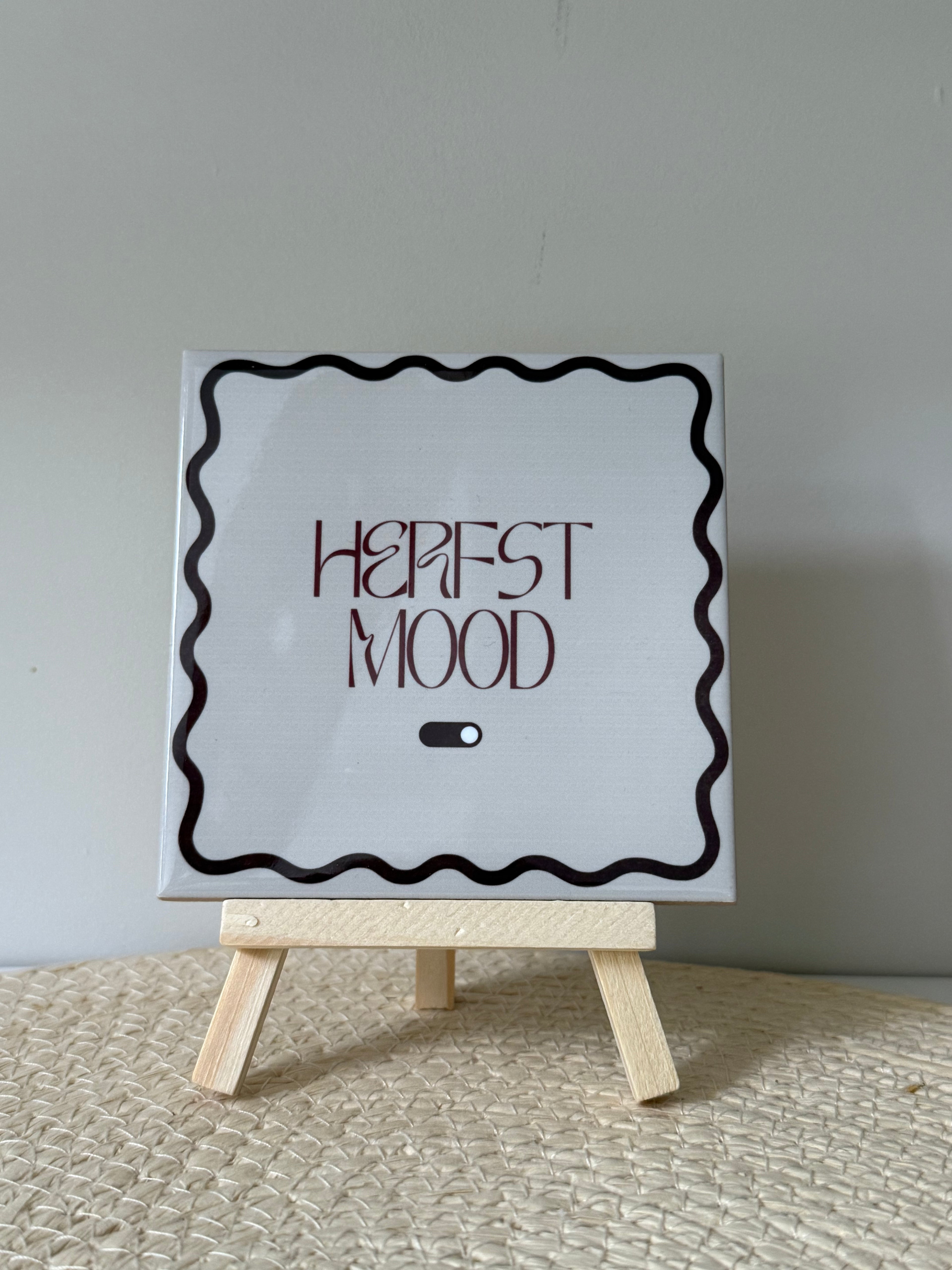Herfst Mood tegeltje | Herfstdecoratie