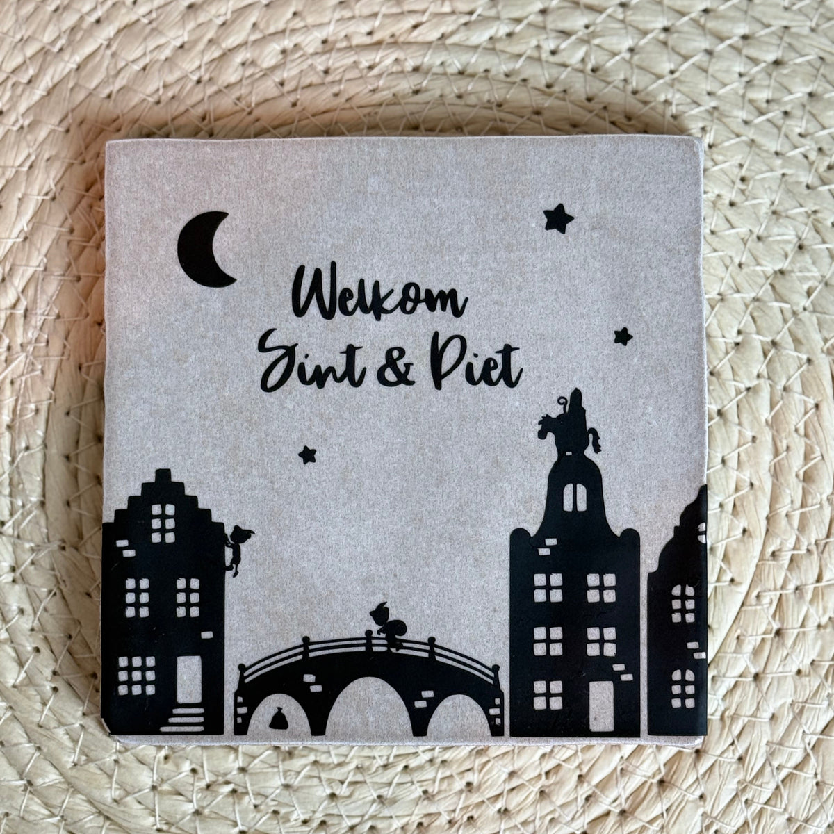 Tegeltje Welkom Sint&Piet