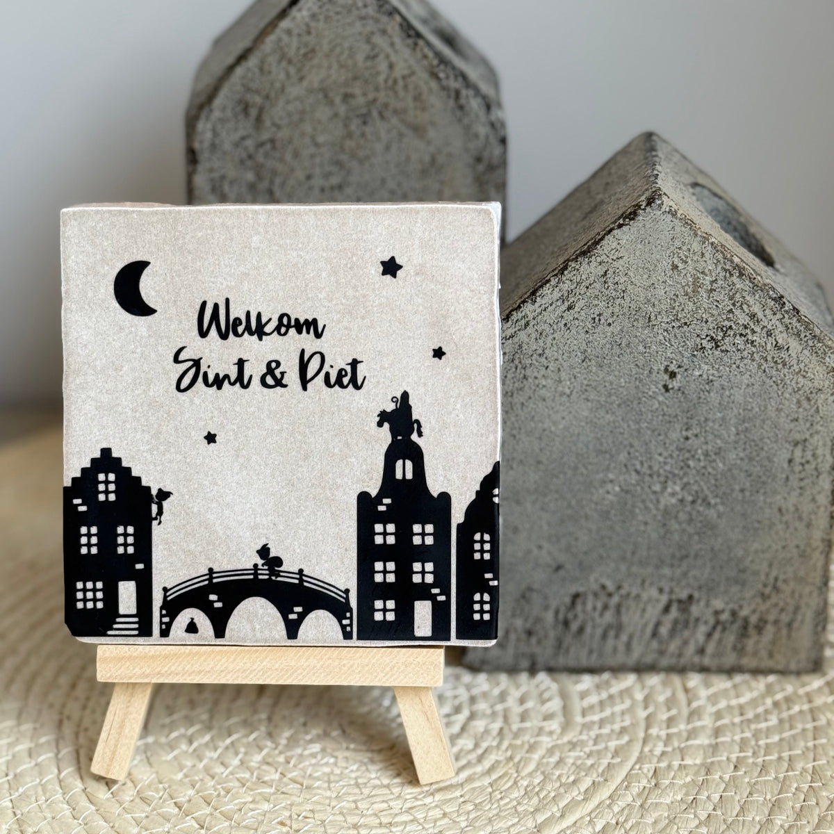 Tegeltje Welkom Sint&Piet