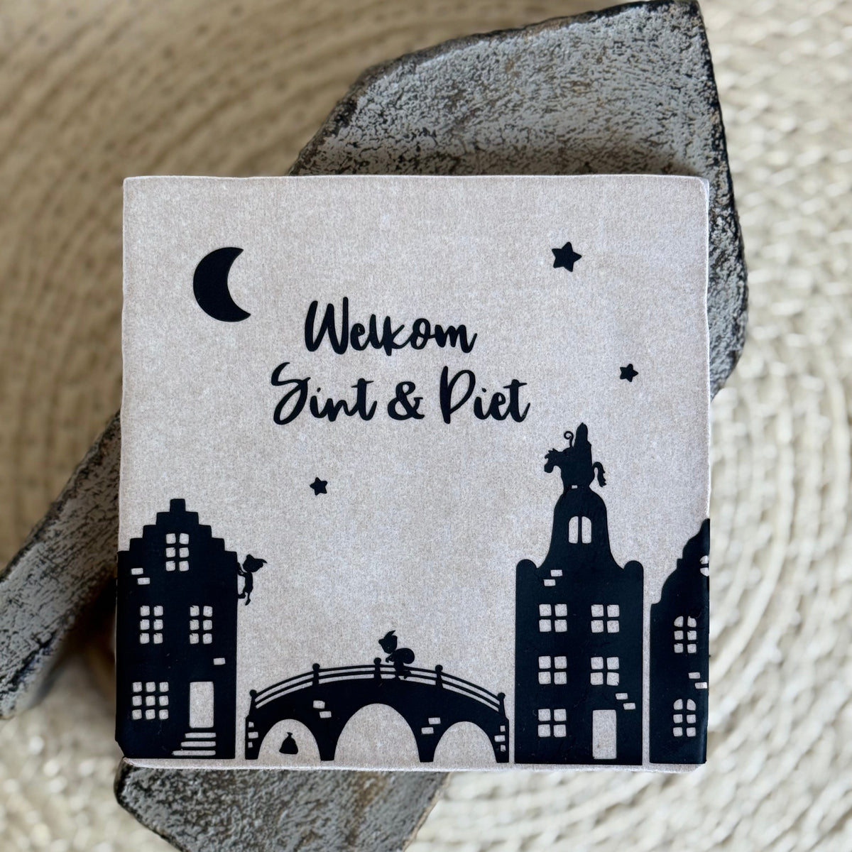 Tegeltje Welkom Sint&Piet